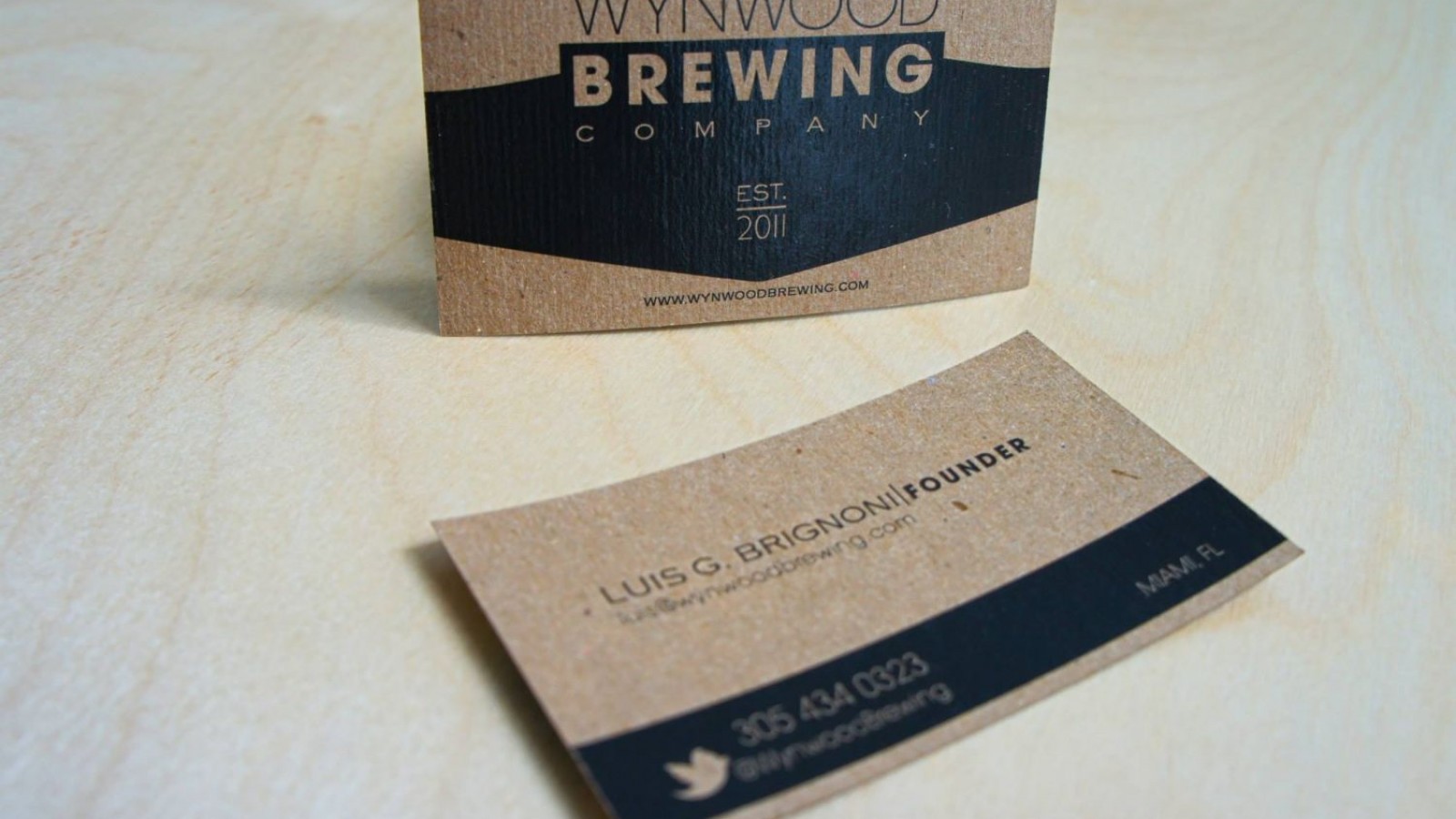 WBCo business cards