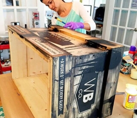 @sarimation getting this Jockey Box ready for some tasty taps for @bayskatemiami #drinklocal @wynwoodbrewing #wynwood