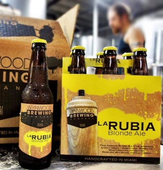 So proud of the work, the beer, the people, the relationship. CHEERS! #LaRubia @wynwoodbrewing now available in bottles!