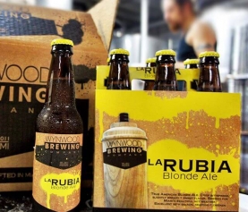 So proud of the work, the beer, the people, the relationship. CHEERS! #LaRubia @wynwoodbrewing now available in bottles!